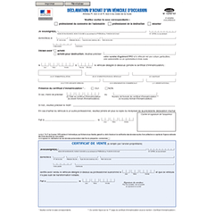 Déclaration d