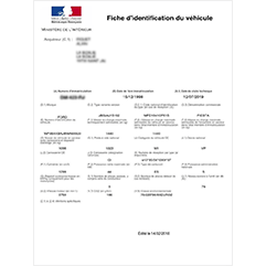 Fiche d'identification